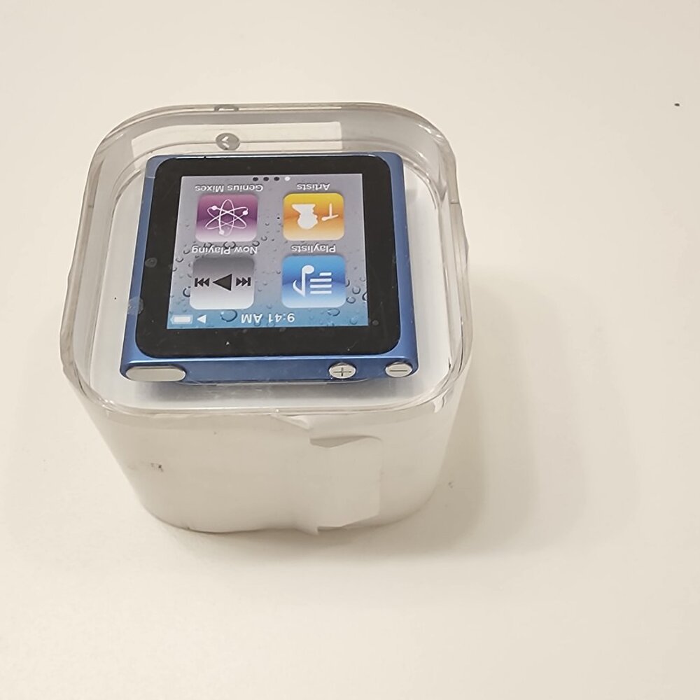 Apple iPod Nano 8GB Blue Model A1366 6th Generation New In Box! - Picture 3 of 5
